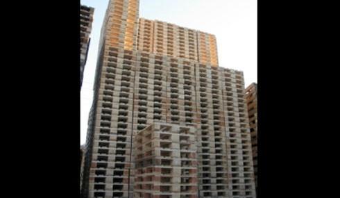 Transporteur des palettes en bois recyclées Dijon